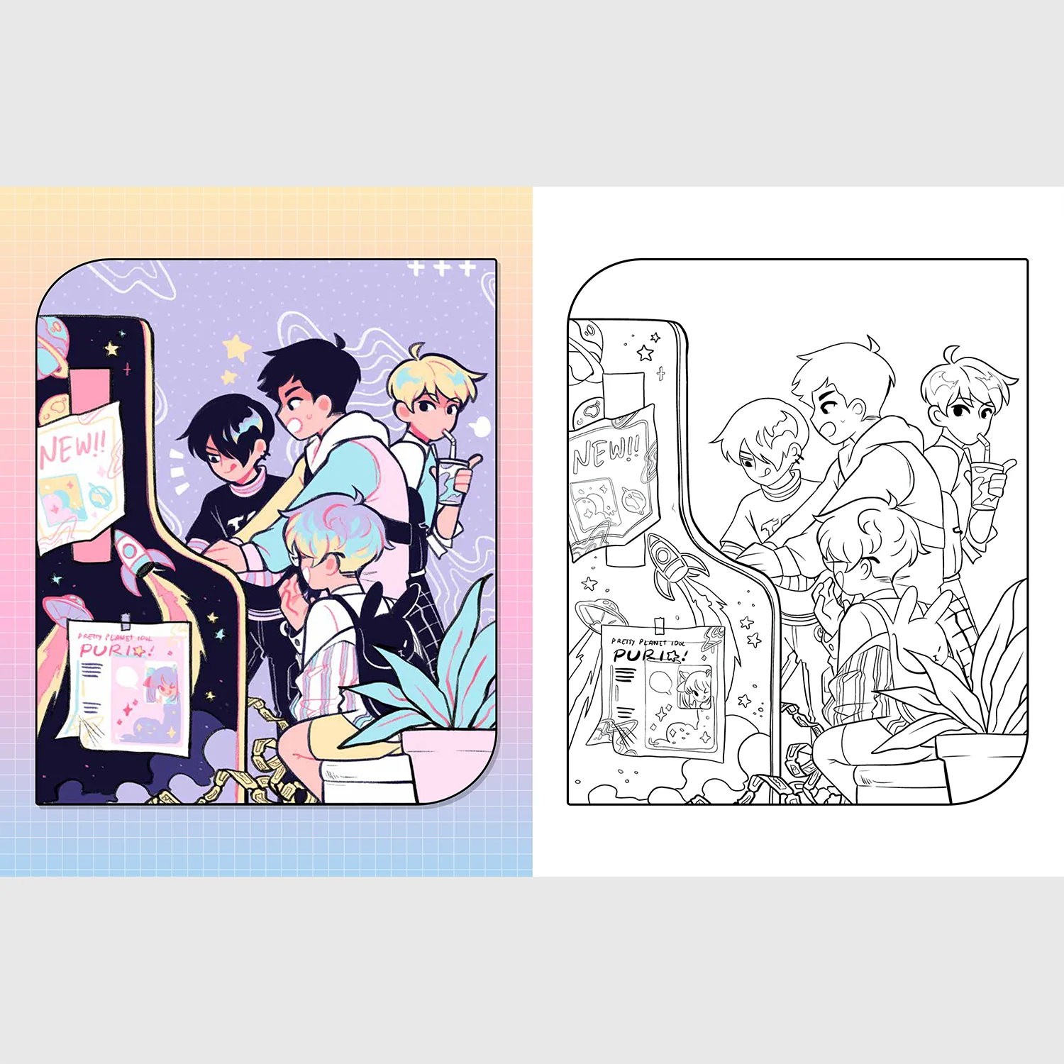 BOYFRIENDS - COLORING BOOK - Special Edition - Image 4