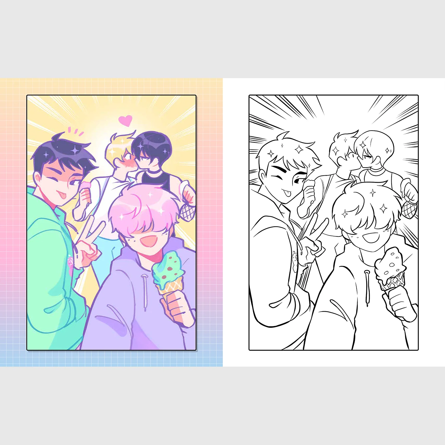 BOYFRIENDS - COLORING BOOK - Special Edition - Image 6