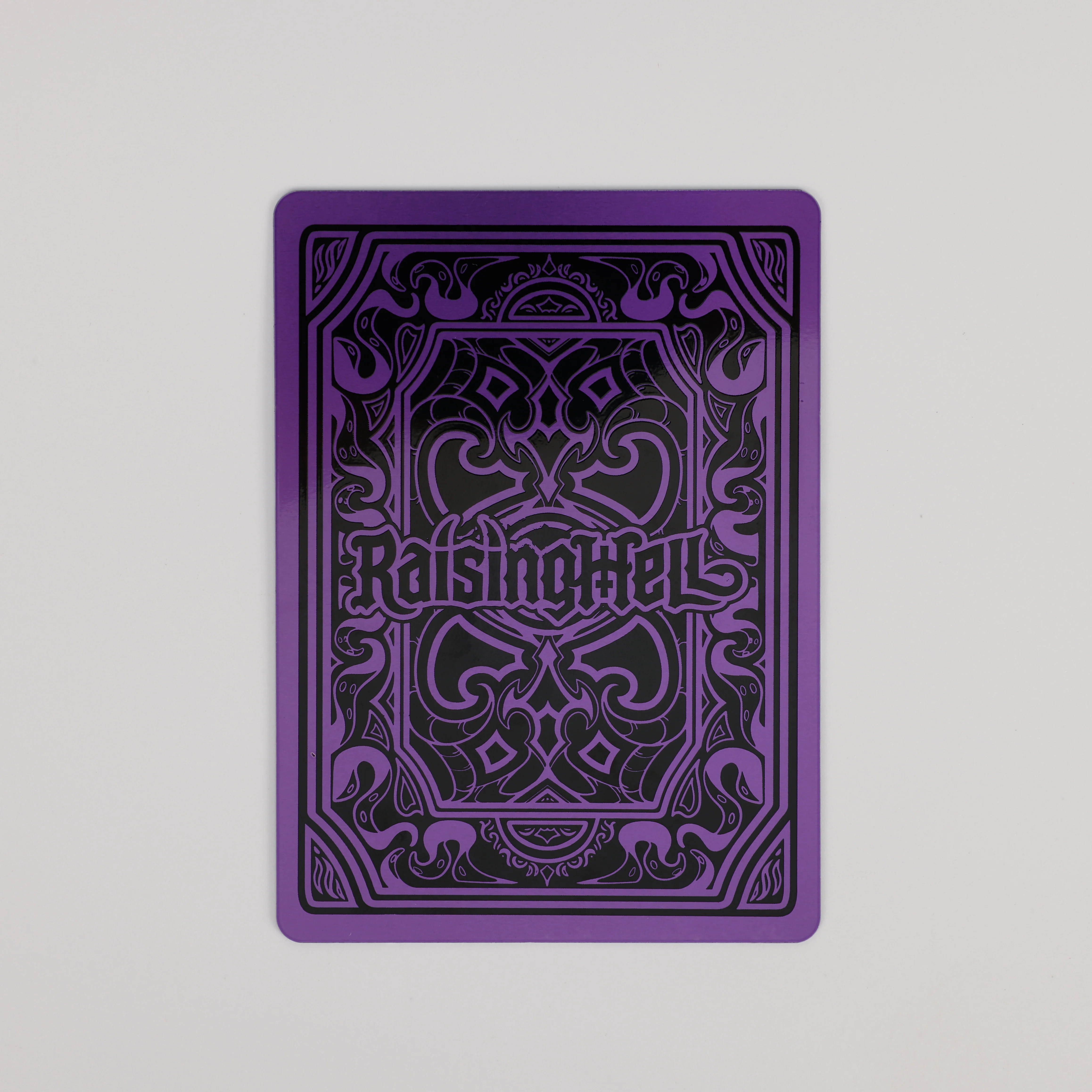 RAISING HELL - COLLECTIBLE METAL TRADING CARDS - Image 7