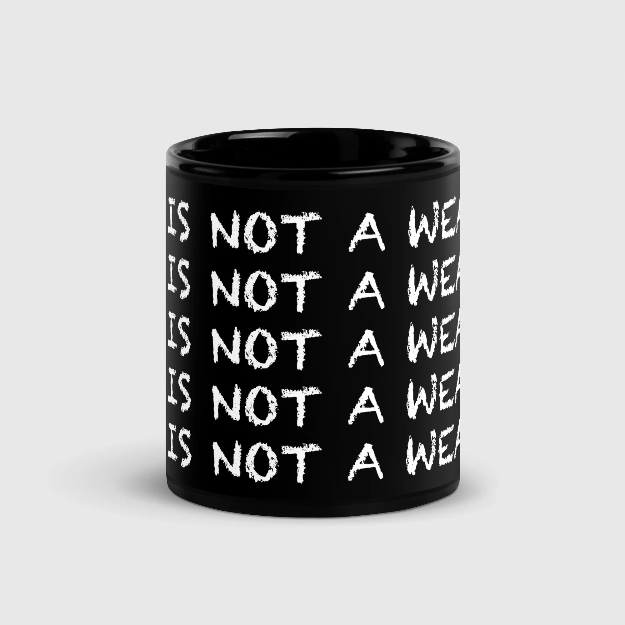CURSED PRINCESS CLUB - TEA IS NOT A WEAPON GLOSSY MUG - Image 3