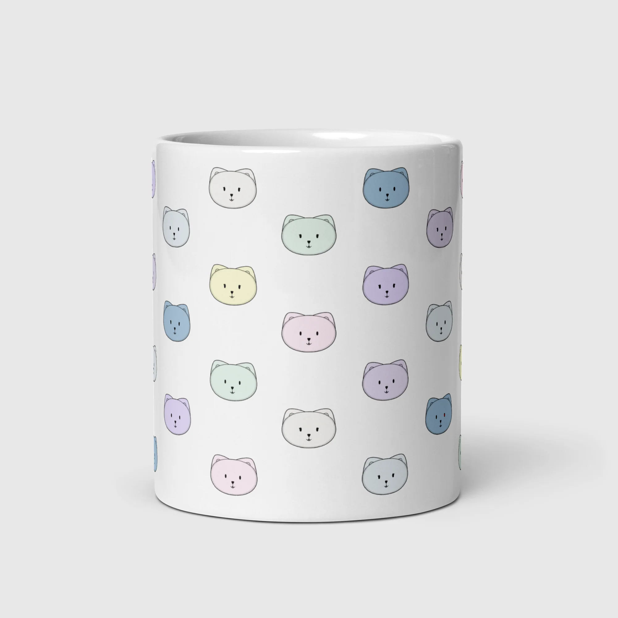 EVERYTHING IS FINE - GLOSSY MUG - Image 3